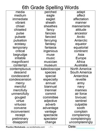 Spelling Tricky Words worksheet for third graders focusing on irregular words