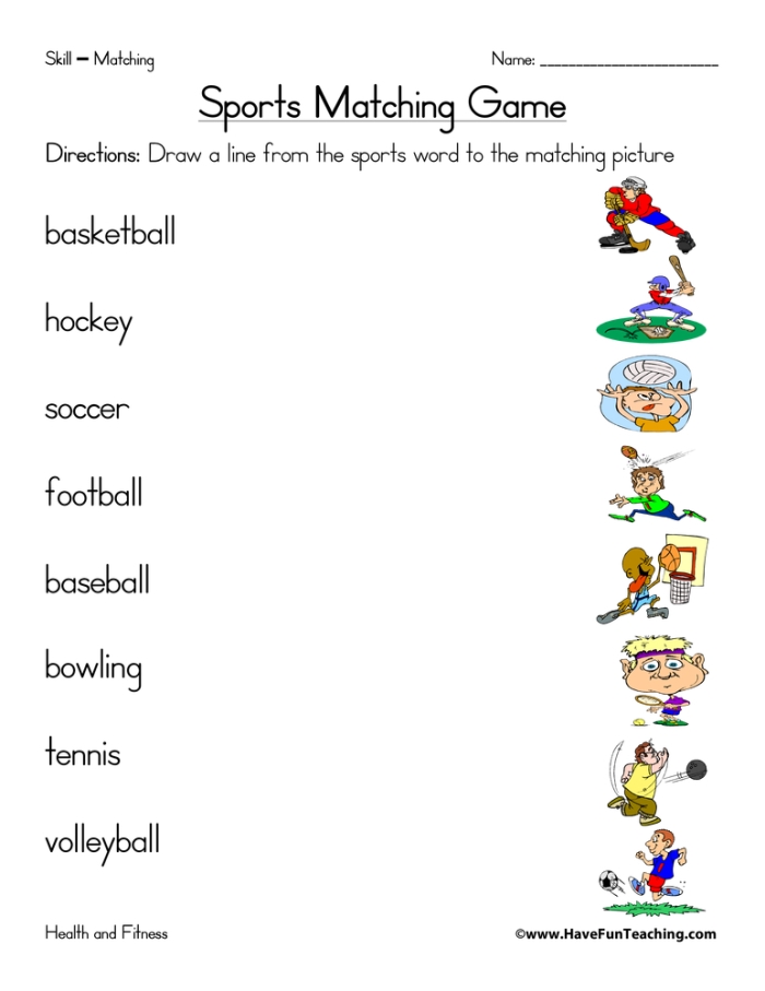 Colorful Sports Math worksheet designed for kindergarten addition practice with numbers 0 to 10
