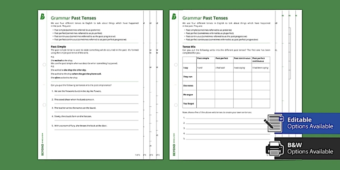 Grammar and Mechanics worksheet for Second Grade Spot the past tense worksheet featuring present and past verbs for matching activities. Engaging second-grade grammar practice with fun verb exercises.