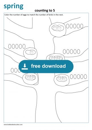 Engaging spring-themed activity for young learners to enhance their understanding of decimals Spring Find It! worksheet featuring a colorful puzzle for first graders to match flowers by size and color