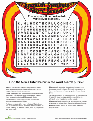 Spring-themed word search puzzle worksheet for fourth graders focusing on spelling practice