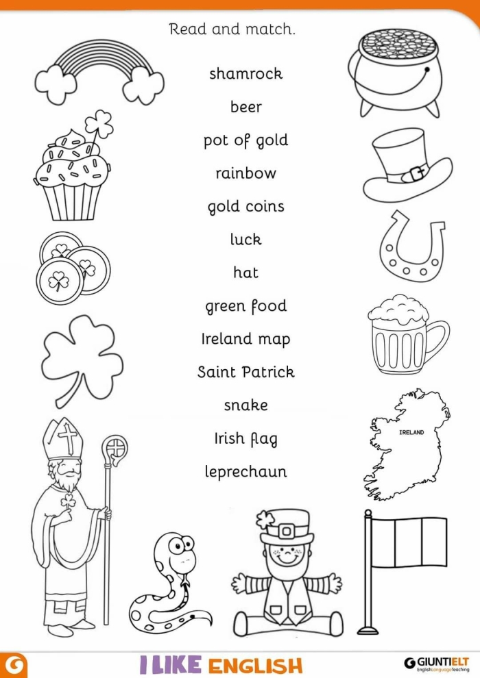 Engaging St. Patrick's Day crossword to explore its history and traditions St. Patrick's Day history worksheet featuring a fun crossword puzzle for second graders