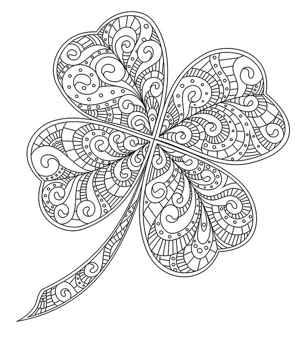 Engaging St. Patrick's Day coloring page featuring a mandala design for little ones Colorful St. Patrick's Day mandala worksheet for preschoolers to color and enjoy