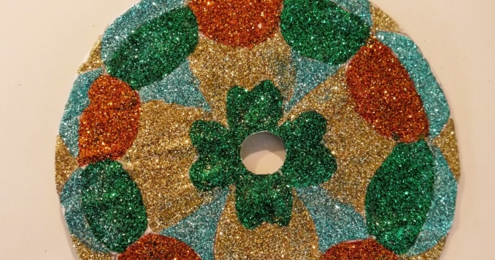 Engaging St. Patrick's Day coloring page featuring a fun mandala design for young kids Colorful St. Patrick's Day mandala worksheet for preschoolers to color and enjoy