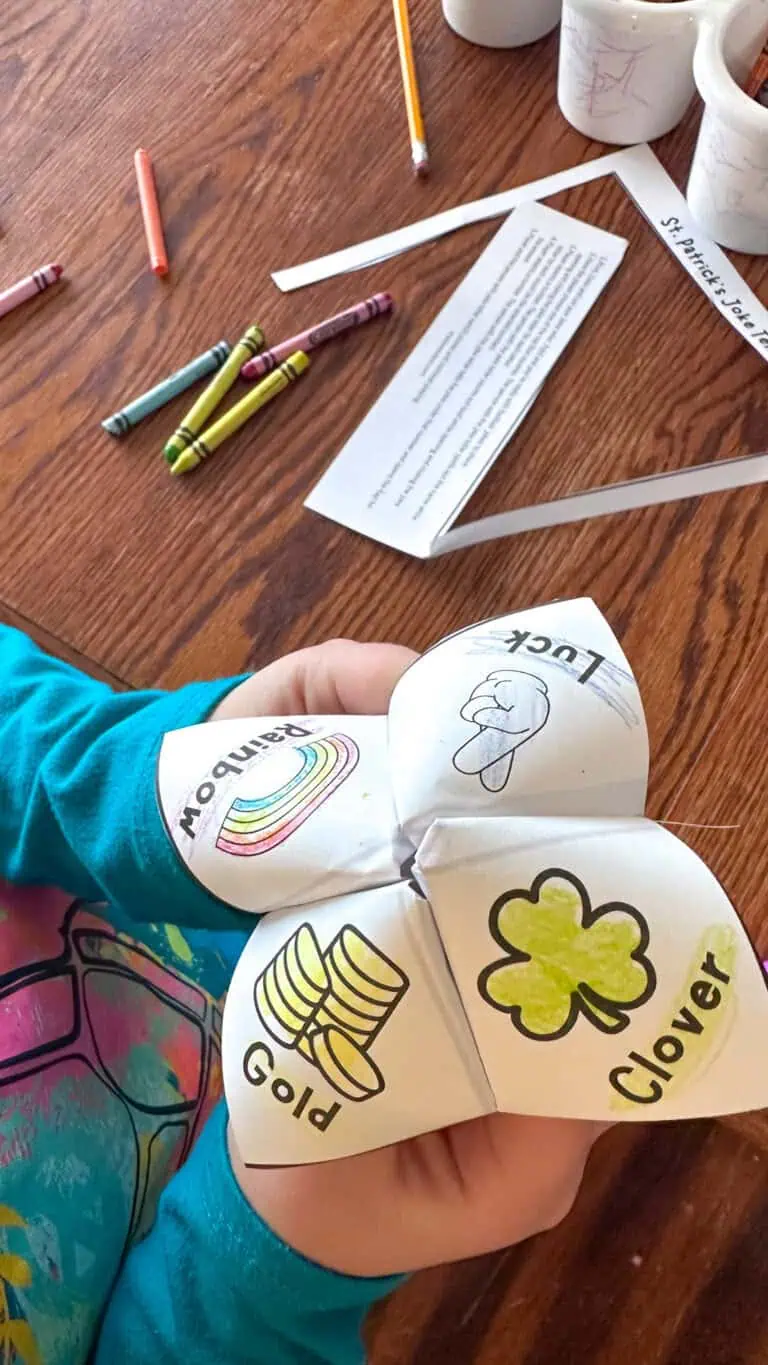 St. Patrick's Day jokes worksheet for first graders featuring fun and engaging jokes