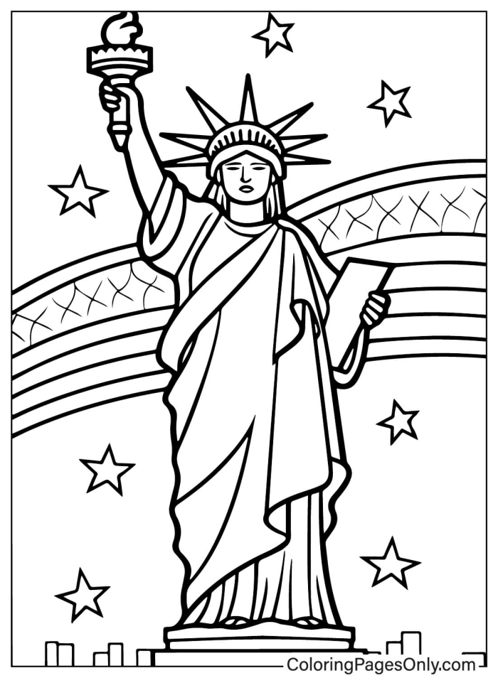 Third grade students completing vocabulary exercises about Statue of Liberty facts and word meanings on worksheet fifteen