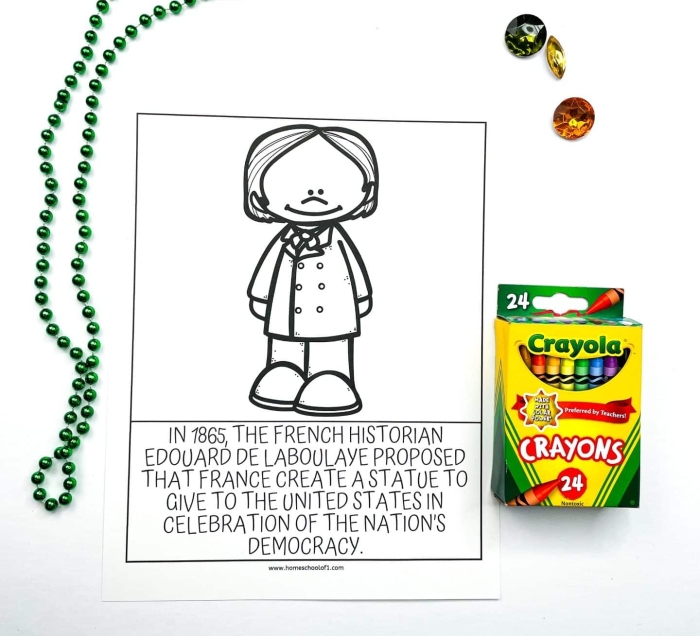 Statue of Liberty Vocabulary worksheet for Third Grade