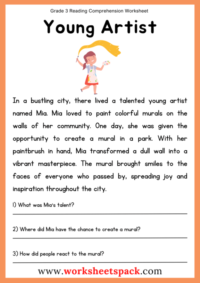 Story Comprehension What is in a Story Worksheet 12 A second grade worksheet displaying a graphic organizer for story comprehension with boxes for a main idea and supporting details