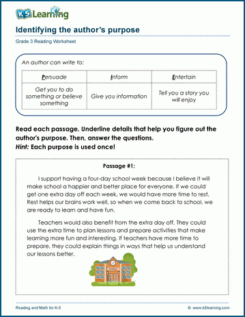 Story Elements sorting worksheet for third graders focused on phonics practice