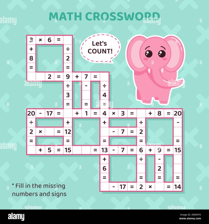 Fun subtraction crossword activity for reinforcing math skills in second grade Subtraction crossword worksheet designed for second graders to practice two-digit subtraction in an engaging way