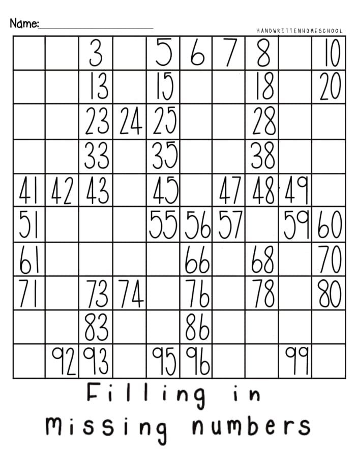 Fourth grade student completing a Paint by Number Sudoku 3 worksheet for math practice