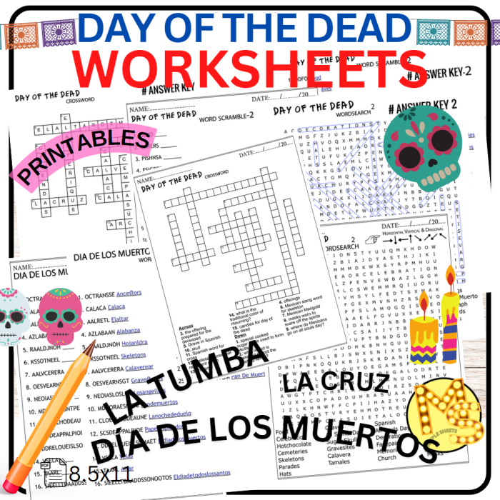 Colorful Day of the Dead skull worksheet for first graders to create a paper sugar skull. Fun and educational paper craft inspired by the Day of the Dead celebration.