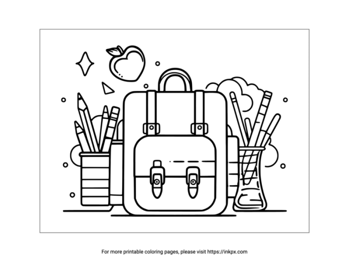 Second grade physical science worksheet featuring a suitcase coloring page for students