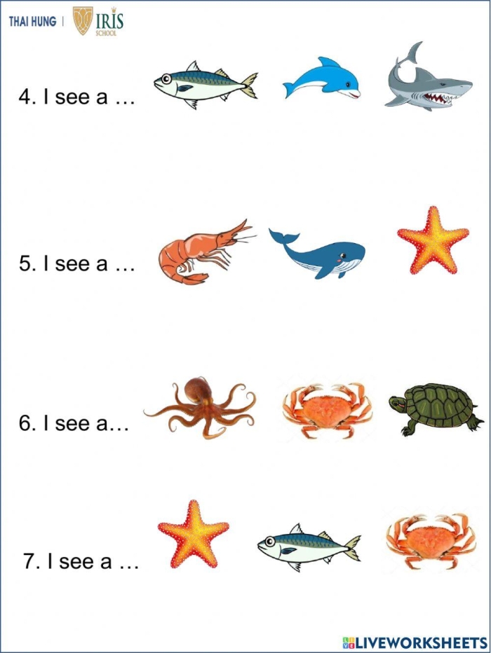 Colorful worksheet depicting a sunny day theme for Pre-K learners