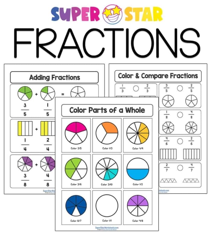 Printable Superstar Addition math worksheet for preschool and kindergarten students Superstar Addition worksheet featuring colorful stars for early childhood math practice