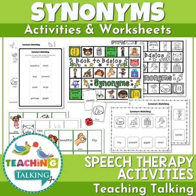 Worksheet featuring synonyms for vocabulary practice in geometry for third graders