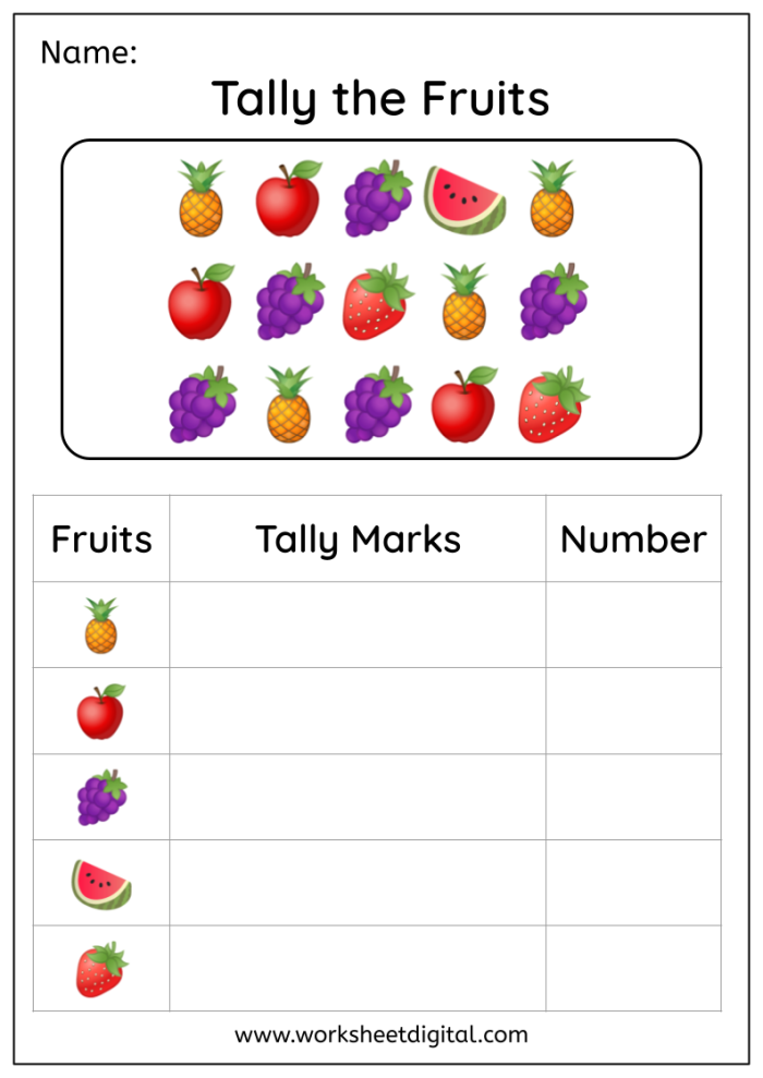 Tally Marks: Keep the Count! worksheet for fun learning activities Tally Marks worksheet for second graders to practice counting and scoring skills