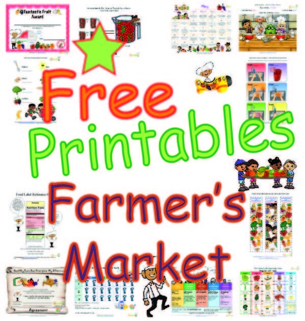 First grade students practice counting vegetables and recording data with tally marks in this farmers market activity