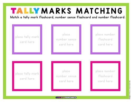 Tally Marks: Keep the Count! worksheet for Grade 2 students A colorful worksheet for second graders to practice tally marks while keeping score during games