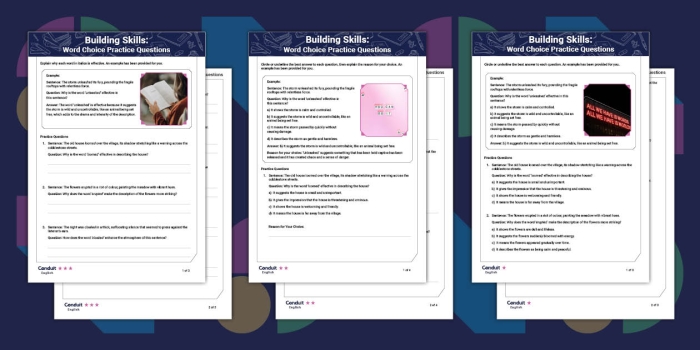 Explore the nuances of language in this excerpt from Louisa May Alcott's beloved novel Worksheet for practicing targeted reading skills through word choice analysis in Little Women