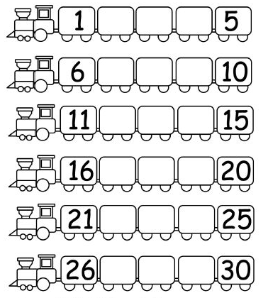 Division worksheet for Kindergarten Colorful Teen Number Train worksheet for kindergarten students to practice ordering numbers. Engaging activity to help children learn division through fun number sorting.