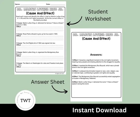 A fourth grade geography worksheet about the Montgomery Bus Boycott featuring a story and reflection questions