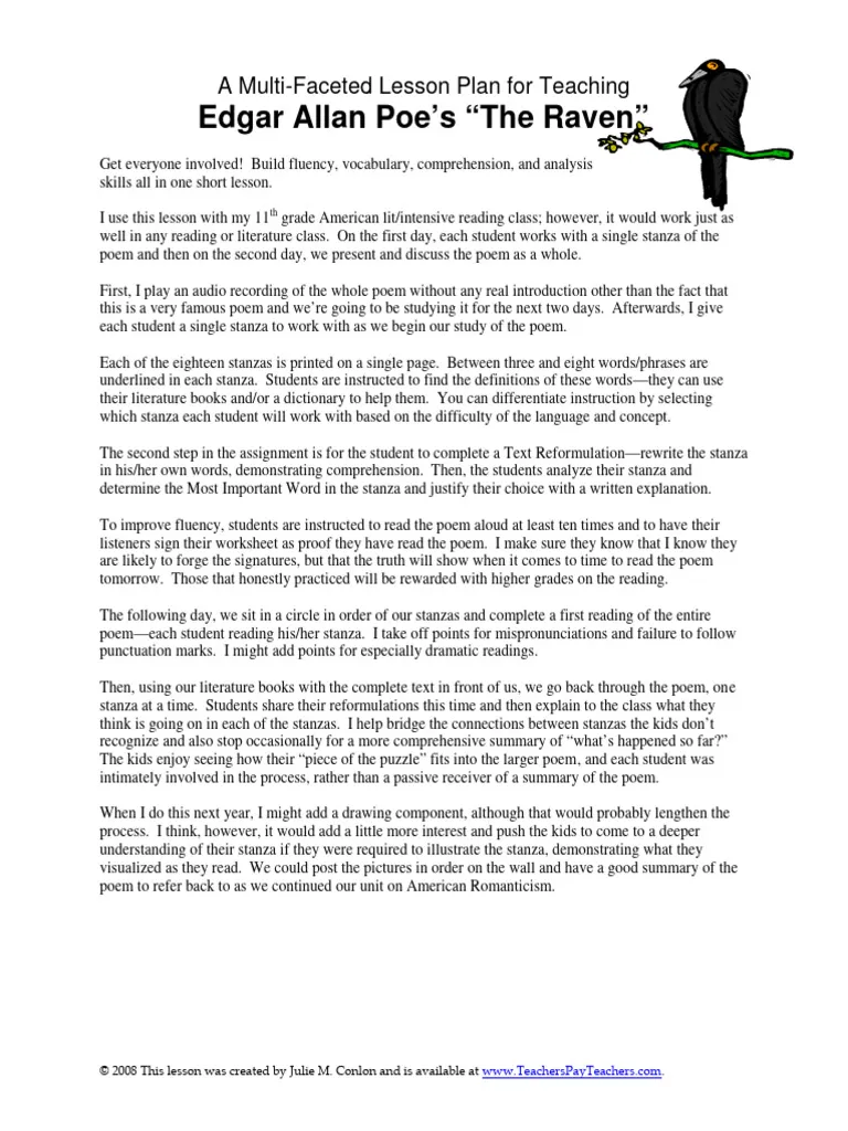 The Raven Math Worksheet: Halloween-Themed Mixed Operations Practice for Grade 5 Image 7 Fifth grade students solving mixed operations math problems with The Raven Halloween worksheet activity number seven