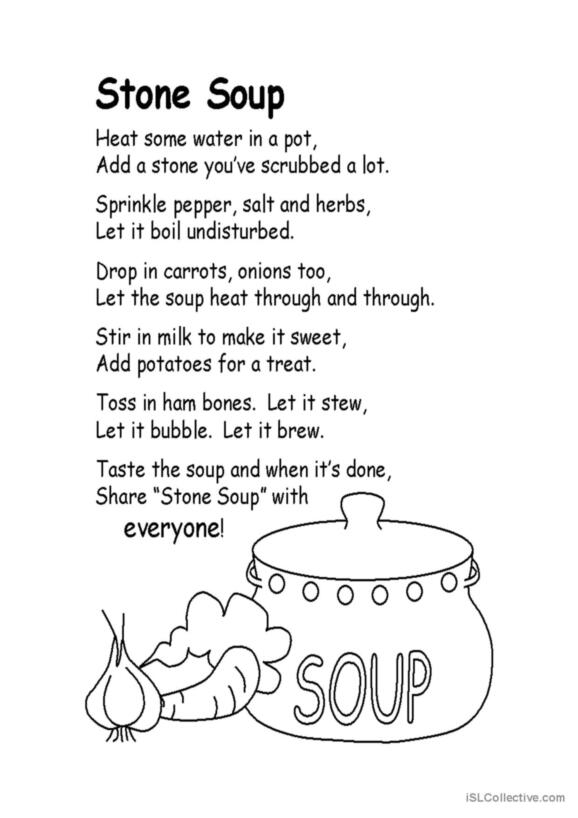 The Sweet Soup Phonics Worksheet for Kindergarten Lesson 9 Kindergarten student reading a phonics worksheet about a magical soup pot and answering comprehension questions