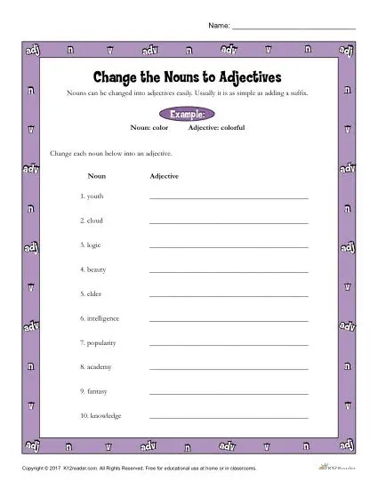 Worksheet for third graders focusing on adding adjectives to enhance sentences