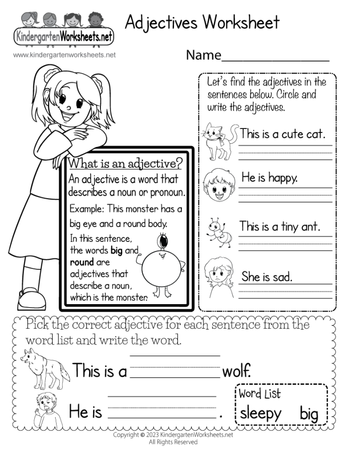 Comparing sentences to enhance writing skills with sensory details Worksheet for third graders focusing on writing with adjectives and sensory words
