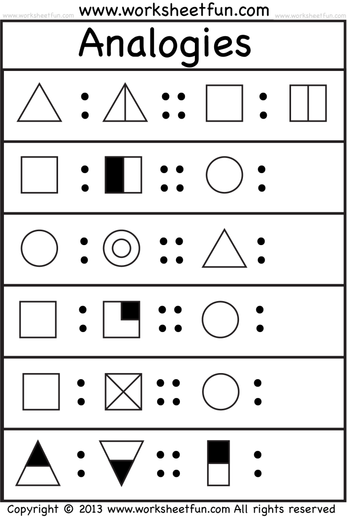 Working with Analogies Worksheet for Grade 3 Decimals Lesson 14 Third grade students practicing vocabulary connections on a Working with Analogies worksheet
