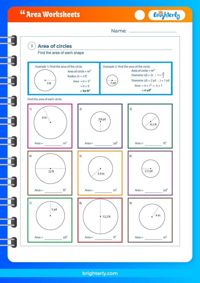 Everyday Area Worksheet 17 Teaching Addition and Multiplication for Finding Space Coverage Third grade students learning to calculate area using addition and multiplication methods with everyday objects