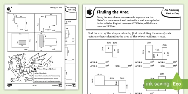 Engaging introduction to area for third grade students with decimal exercises A colorful worksheet designed to teach third graders the concept of area using decimals