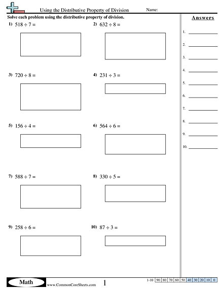 Practicing Commutative Property with Arrays Worksheet 15 Visual Aid Third grade student using an array to solve a math problem for the Practicing Commutative Property with Arrays worksheet 15