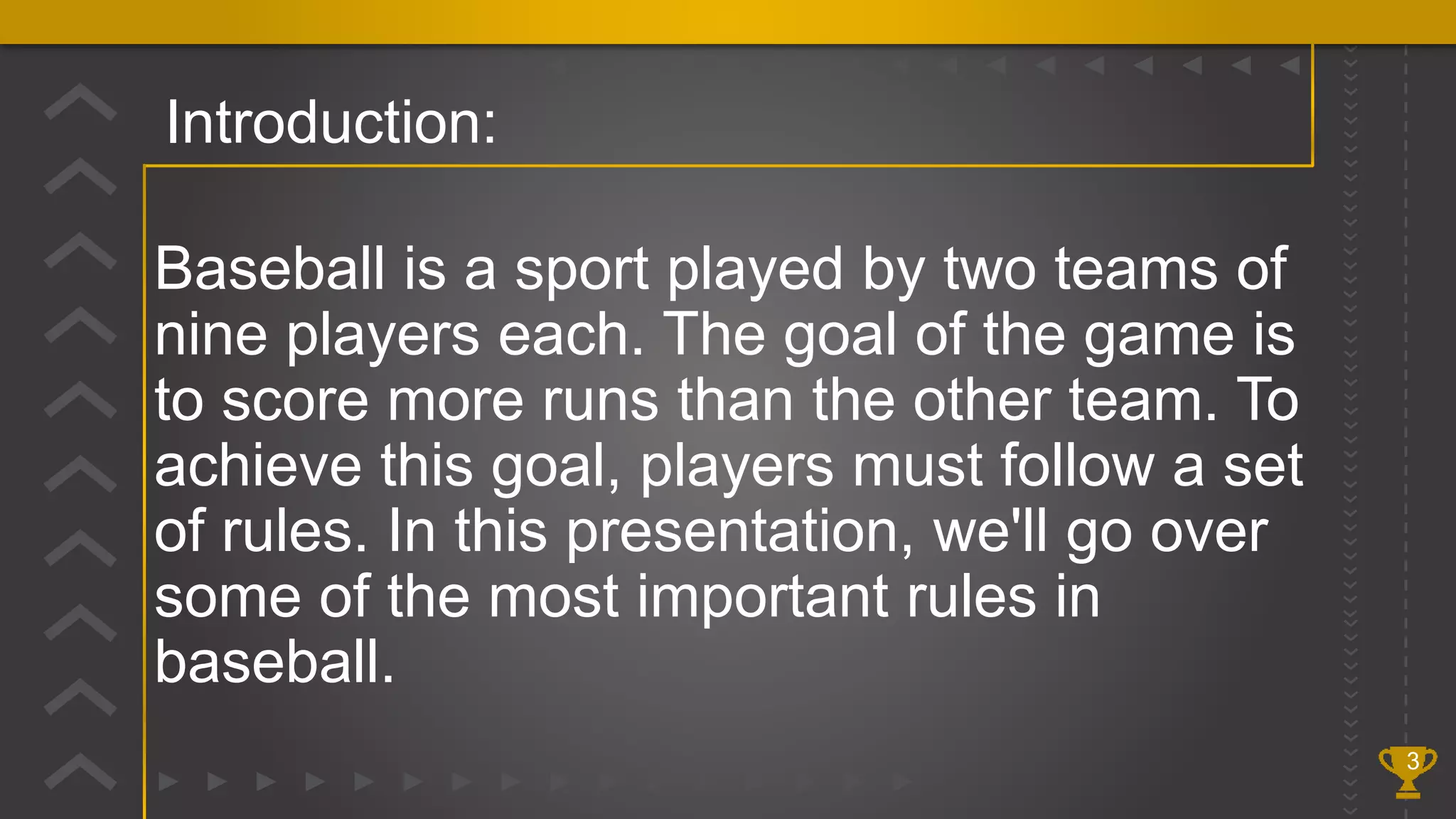 Baseball rules worksheet designed for third graders to enhance their learning experience