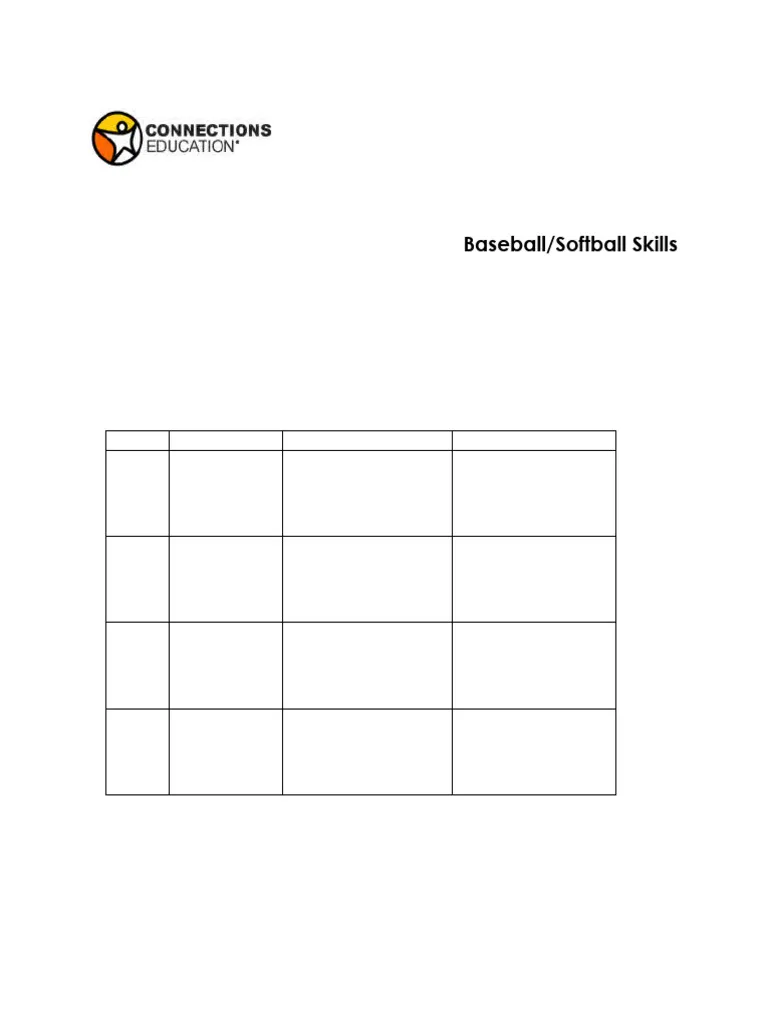 Baseball rules worksheet for third graders to enhance their learning experience