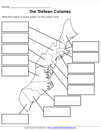 Third grade geography worksheet featuring a blank map of the United States for students to practice state locations