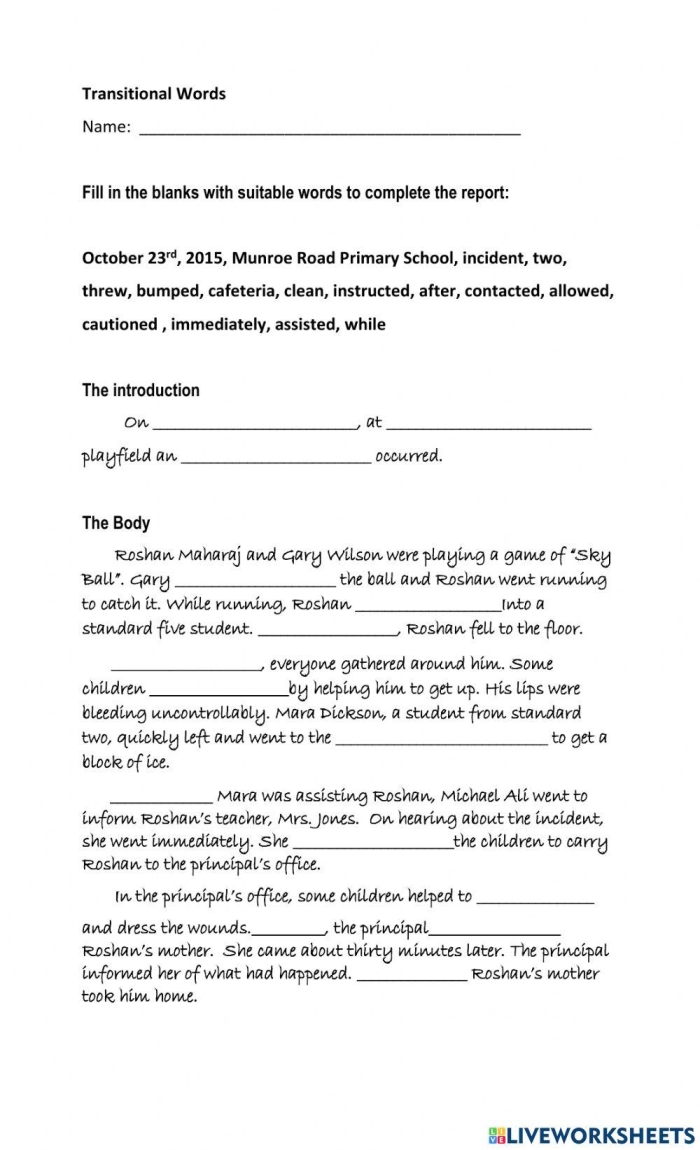Writing the Report worksheet for geometry in third grade Worksheet for third graders focused on writing a book report with three key components