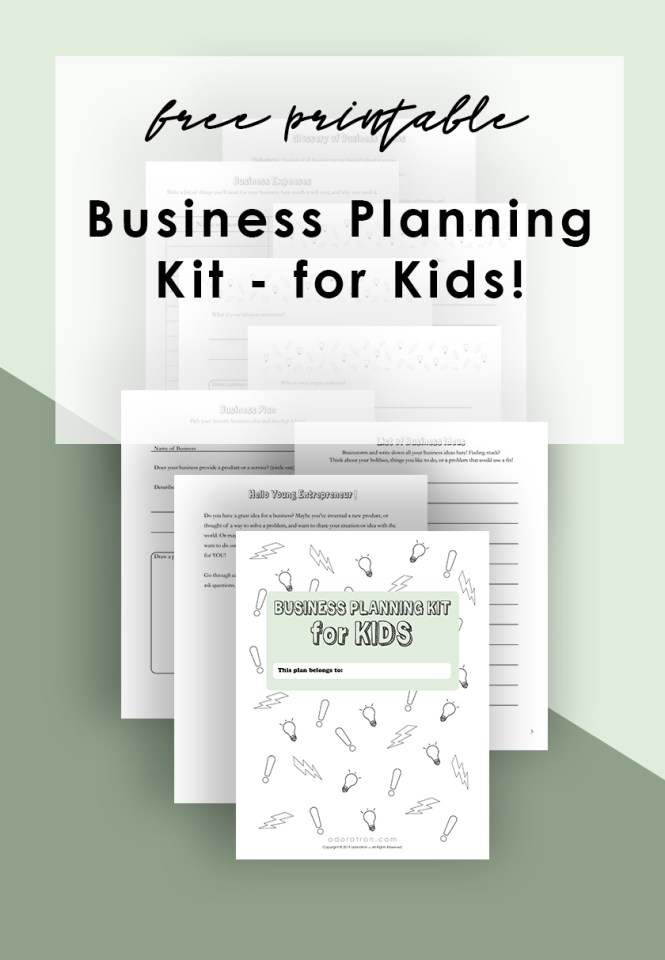Third Grade Multiplication: Starting a Business for Kids Worksheet Activity 20 A young girl imagining and planning her own business venture with ideas about products and partners