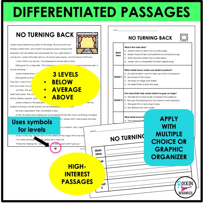 Third grade reading worksheet for identifying the main idea of a text about butterfly defense mechanisms