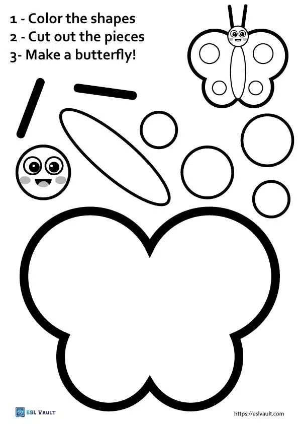 Make a Summary Butterflies Worksheet 16 Third grade students completing a butterfly life cycle summary worksheet for vocabulary building