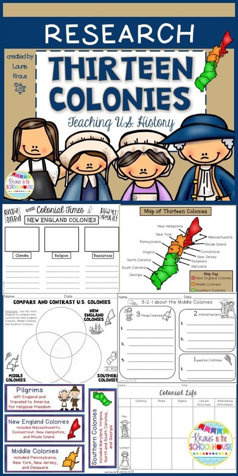 Worksheet exploring facts and opinions about Colonial America for third graders