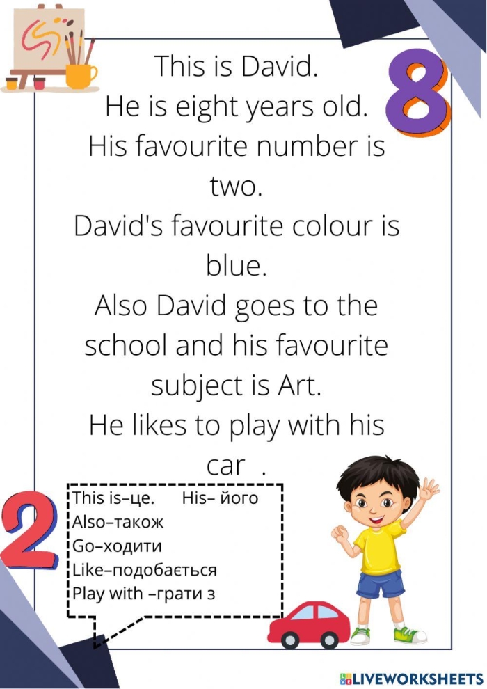 A Tale of Two Texts worksheet for grammar and mechanics practice Worksheet focusing on comparing and contrasting two fiction texts for third graders