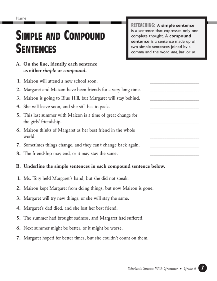 Engaging worksheet for practicing compound sentences in grammar lessons Third grade students working on a Compound Sentence Practice worksheet to enhance their writing skills