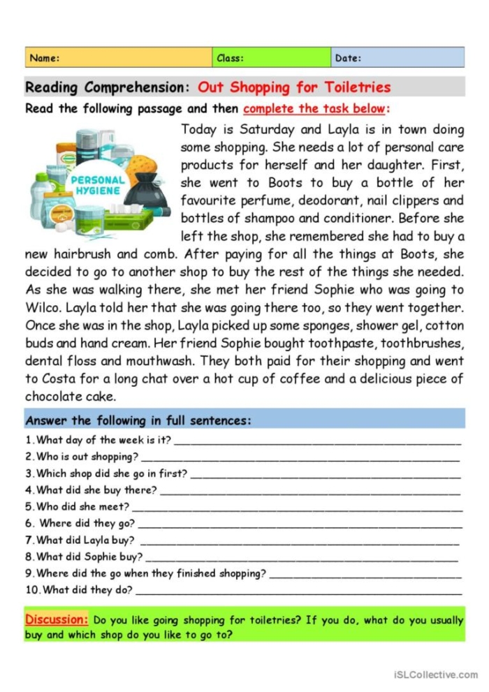 Worksheet featuring a fun grammar activity for third graders to create crazy stories. Crazy Stories: Shopping in the City worksheet for practicing parts of speech.
