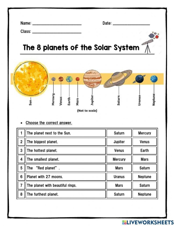 Make a Planet worksheet for third graders to enhance creativity and counting skills Colorful worksheet for kids to create and design their own imaginative planet