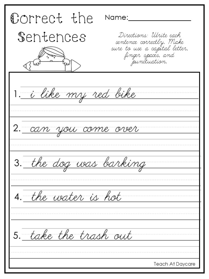 Cursive A worksheet designed for third graders to practice writing the letter A in cursive