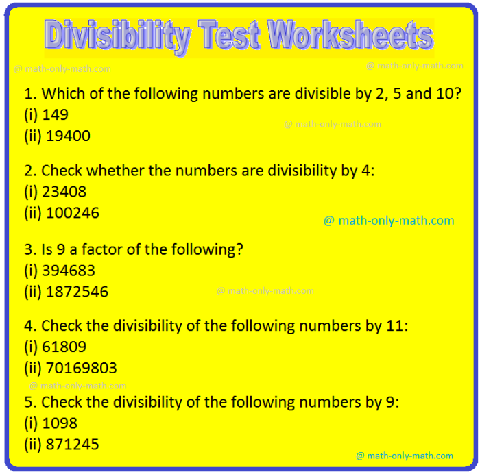 Engaging worksheet to help students master the divisibility rule for 2 Divisibility rules practice worksheet focused on dividing by 2 for third graders