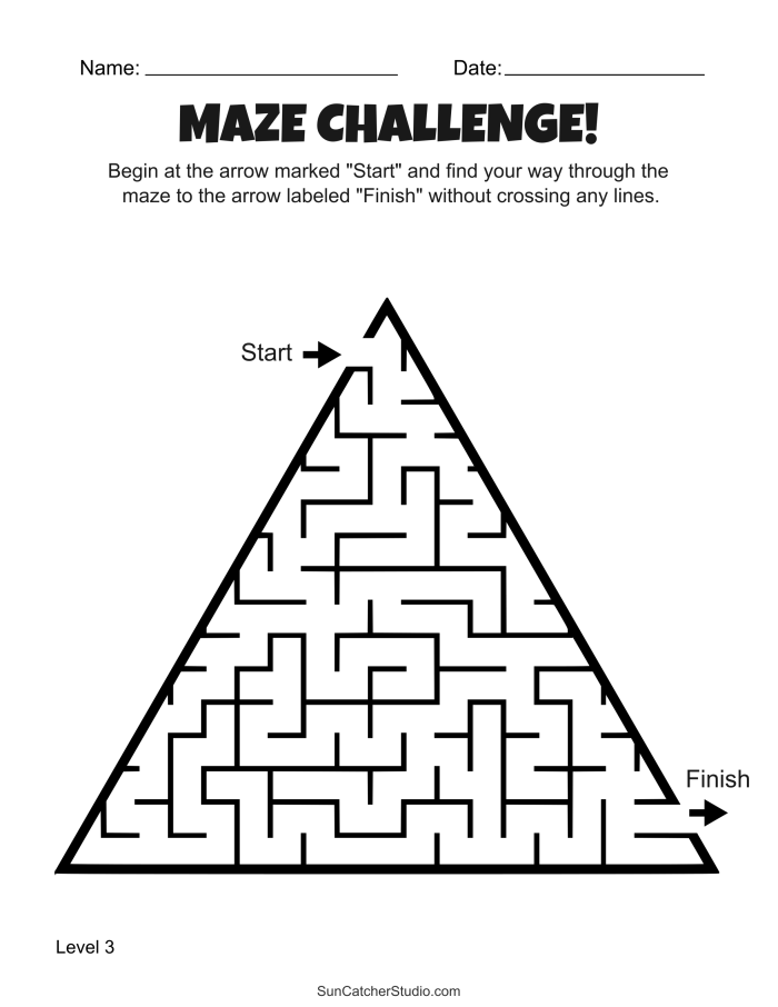 Division Challenge Level 1 worksheet for practicing one- and two-digit division facts. Engaging worksheet for third graders featuring 20 division problems.