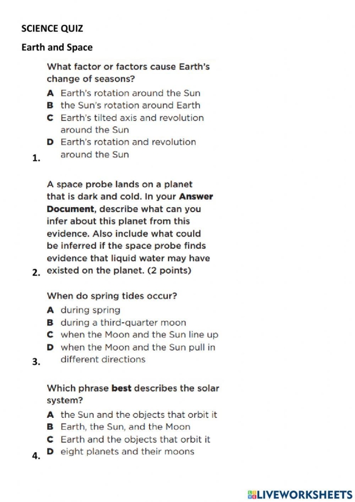 Know Your Planets: Earth educational worksheet for kids Worksheet featuring facts about Earth for third graders